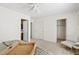 Light and airy bedroom showcasing a walk-in closet and neutral decor at 2286 E Mohave Ln, Apache Junction, AZ 85119