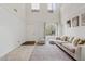 Inviting living room featuring high ceilings, large windows, and neutral decor at 2286 E Mohave Ln, Apache Junction, AZ 85119