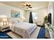 Serene bedroom with soft lighting, plush bedding, and elegant decor at 2575 E Coronita Cir, Chandler, AZ 85225