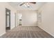 Inviting bedroom with cozy carpet and a ceiling fan, perfect for relaxation at 2807 N 8Th Ave, Phoenix, AZ 85007