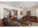 Spacious living room with hardwood floors and designer furnishings at 2807 N 8Th Ave, Phoenix, AZ 85007