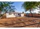 A large backyard with lots of space for landscaping, outdoor activities and entertaining guests at 3012 W Butler Dr, Phoenix, AZ 85051