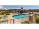 Sparkling community pool, perfect for relaxation and recreation at 4241 N Pebblecreek Pkwy # 7, Goodyear, AZ 85395