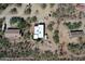 An aerial view of the home and property at 44421 N 12Th St, New River, AZ 85087