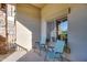 Inviting covered patio with comfortable seating and tranquil views, ideal for relaxation and enjoying fresh air at 5350 E Deer Valley Dr # 1433, Phoenix, AZ 85054