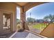 Welcoming patio featuring views of lush landscape, ideal for relaxing and enjoying the outdoor scenery at 5350 E Deer Valley Dr # 1433, Phoenix, AZ 85054