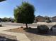 Beautifully landscaped front yard with mature trees and desert landscaping in a well-kept neighborhood at 8927 W Paradise Dr, Peoria, AZ 85345