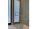 Modern bathroom featuring a glass-enclosed shower and contemporary tile work at 10040 E Happy Valley Rd # 243, Scottsdale, AZ 85255
