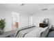 Spacious main bedroom with ensuite bathroom and walk-in closet access at 10860 E Tiburon Ave, Mesa, AZ 85212