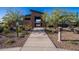 Walkway to the pool area with landscaping and pool rules sign at 10860 E Tiburon Ave, Mesa, AZ 85212