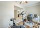 Bright office space with views to backyard, complete with desk and exercise equipment at 11631 N 30Th St, Phoenix, AZ 85028
