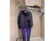 Modest closet with basic rod and shelf combination at 1268 N Pine St, Gilbert, AZ 85233