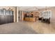 Open concept kitchen with an island and stainless steel appliances, perfect for cooking at 1268 N Pine St, Gilbert, AZ 85233