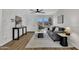 Inviting living room with contemporary furnishings and plenty of natural light at 156 E Jasmine St, Mesa, AZ 85201