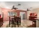 Cozy dining area with terracotta floors, casual seating, and abundant natural light at 1926 E Sandra Ter, Phoenix, AZ 85022