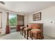 Game room features bar, stools and sliders to the outdoor balcony at 194 E Canyon Creek Dr, Gilbert, AZ 85295