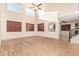 Open-concept living space featuring tall ceilings and lots of natural light throughout at 2556 E Quiet Hollow Ln, Phoenix, AZ 85024