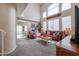 Spacious living room with high ceilings and lots of natural light at 4912 W Marco Polo Rd, Glendale, AZ 85308