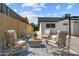 Relaxing courtyard with comfortable seating and a decorative rug, ideal for outdoor gatherings at 8732 E Arlington Rd, Scottsdale, AZ 85250