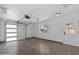 Spacious garage with modern doors, offering ample parking and storage options at 8732 E Arlington Rd, Scottsdale, AZ 85250