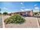 Backyard area with low maintenance landscaping at 9639 W Cinnabar Ave # A, Peoria, AZ 85345