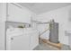 Laundry area with updated appliances and water heater at 9639 W Cinnabar Ave # A, Peoria, AZ 85345