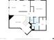 Floor plan featuring a kitchen, dining area, primary bedroom, baths, hall and W.I.C at 16805 S 29Th Pl, Phoenix, AZ 85048