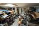 Basement area filled with boxes, bikes, and miscellaneous storage items at 2030 N 21St Pl, Phoenix, AZ 85006