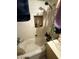 Dated bathroom with a stained tub and tiled walls, offering renovation potential for a modern upgrade at 2030 N 21St Pl, Phoenix, AZ 85006