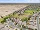 Beautiful aerial shot of the neighborhood highlighting well-maintained homes and community green spaces at 22737 N Sunset Dr, Maricopa, AZ 85139
