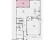 First floor layout showing kitchen, dining, garage, and bedroom with bath at 32499 N 122Nd Ave, Peoria, AZ 85383