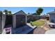 Backyard features a storage shed and well-maintained lawn at 3608 W Villa Rita Dr, Glendale, AZ 85308