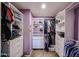 Walk-in closet with custom shelving and storage solutions to maximize space and organization at 3608 W Villa Rita Dr, Glendale, AZ 85308