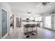Bright kitchen with a large island, stainless steel appliances, and ample cabinet space at 3608 W Villa Rita Dr, Glendale, AZ 85308