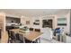Bright, open-concept living space with modern furnishings and a well-appointed kitchen with an island at 3858 E Kenley Ln, San Tan Valley, AZ 85143