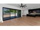 Living space combines the kitchen and living area, complete with backyard access at 6722 N 9Th Dr, Phoenix, AZ 85013