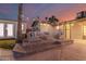 Backyard patio with comfortable seating and stylish decor, perfect for outdoor entertaining at 6932 E Latham St, Scottsdale, AZ 85257