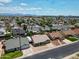 Aerial view of a neighborhood highlighting a well-maintained residential area with clear streets at 8943 W Sierra Vista Dr, Glendale, AZ 85305
