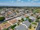 Expansive aerial view of the community featuring a mix of homes, streets, and manicured landscapes at 8943 W Sierra Vista Dr, Glendale, AZ 85305