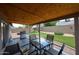 Relaxing covered patio with BBQ and dining furniture at 8943 W Sierra Vista Dr, Glendale, AZ 85305