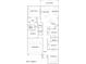 Detailed floorplan showcasing the layout of the bedrooms, bathrooms, kitchen, and living spaces at 1516 W Ridge Rd, Apache Junction, AZ 85120