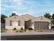 Charming single-story home with desert landscaping and a two-car garage at 15915 W El Cortez Pl, Surprise, AZ 85387