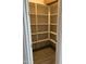 A walk-in pantry with white shelves at 16035 W Questa Dr, Surprise, AZ 85387