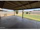 Covered patio offering a relaxing outdoor living space overlooking the backyard at 1714 W Villa Rita Dr, Phoenix, AZ 85023