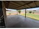 Backyard patio with a covered area that is perfect for outdoor entertaining at 1714 W Villa Rita Dr, Phoenix, AZ 85023