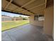Backyard patio, showcasing an entertainment area and a view of the yard at 1714 W Villa Rita Dr, Phoenix, AZ 85023