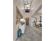 Grand foyer with high ceilings, decorative lighting, and elegant decor at 2383 E Zion Way, Chandler, AZ 85249