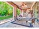 Spacious covered patio featuring an outdoor seating area with beautiful views at 2383 E Zion Way, Chandler, AZ 85249