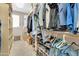 Spacious walk-in closet with custom shelving and ample storage at 2383 E Zion Way, Chandler, AZ 85249