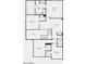 Upstairs floor plan featuring primary suite, bedrooms, baths, and a loft at 32487 N 122Nd Ave, Peoria, AZ 85383